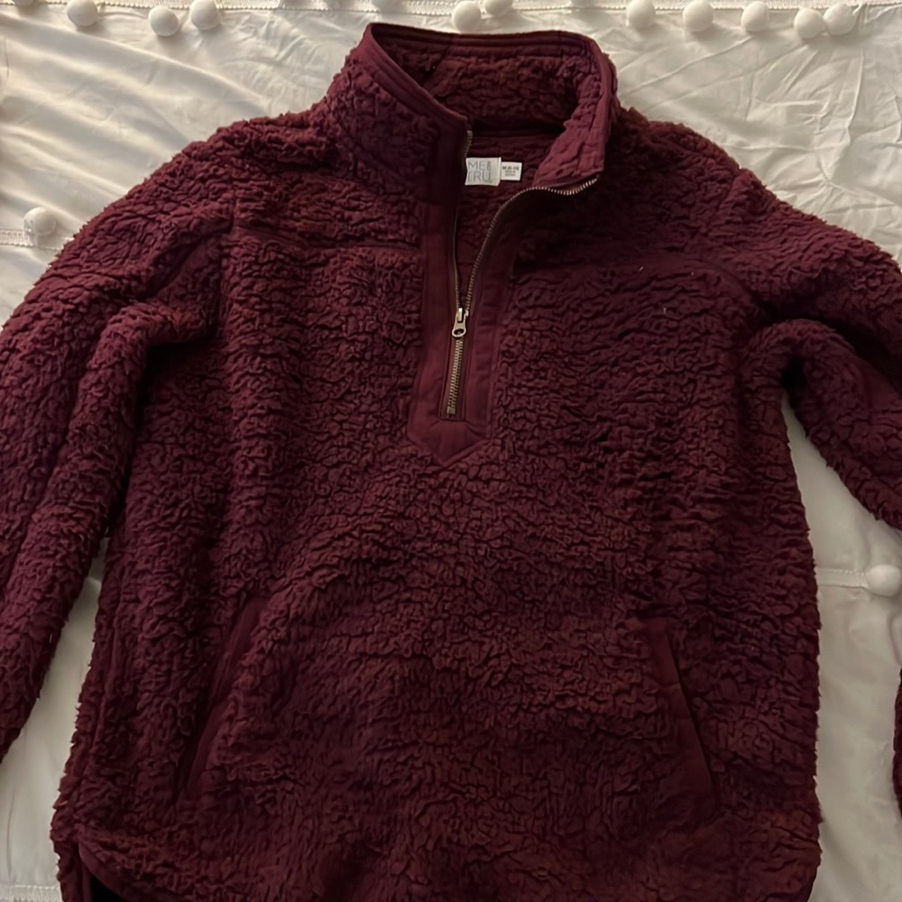 NEVER WORN fuzzy jacket